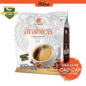 Cà phê Hòa tan 3in1 Arabica cafe sữa uống liền bịch 24 gói x 20gr ca phe