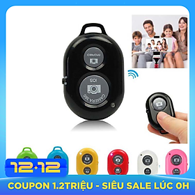 Remote bluetooth chụp hình tự sướng, điều khiển từ xa cho điện thoại - Giao màu ngẫu nhiên
