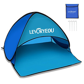 Lều Cắm Trại Mini Chống Uv Vải Polyester 190T Cao Cấp Tiện Lợi Thương Hiệu Levoryeou - Xanh