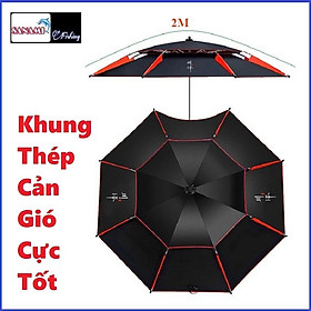 Ô Câu Cá Ô Dù Che Nắng Mưa KK-11-Sanami Fishing Chất Lượng