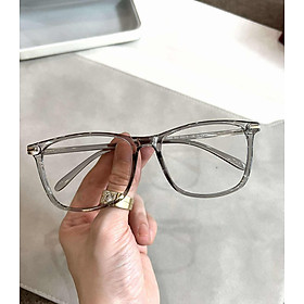 Kính Mắt vuông to gọng nhựa dẻo siêu bền, siêu nhẹ ulzzang Hàn Quốc