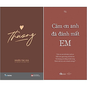 Combo sách thương + cảm ơn anh đã đánh mất em
