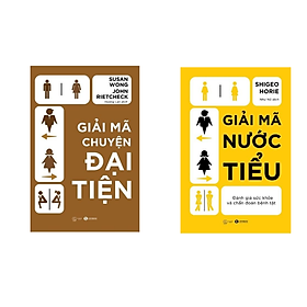 Combo Giải mã chuyện đại tiện + Giải mã nước tiểu