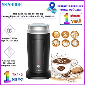 Mua Máy đánh sữa tạo bọt cao cấp nhãn hiệu Shardor MF515B công suất 500W - Hàng nhập khẩu
