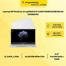 Mua Laptop HP Pavilion 15 eg2081TU i5 1240P/16GB/512GB/Win11 (7C0Q4PA) - Hàng Chính Hãng