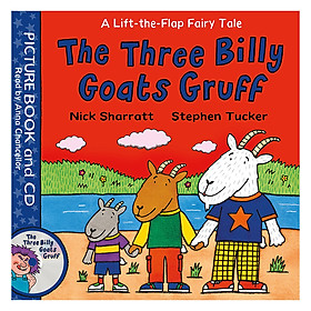 Hình ảnh The Three Billy Goats Gruff: Book and CD Pack (Lift-the-Flap Fairy Tales)