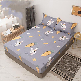 In Hình Cartoon Chống Nước Tã Giường Có Dây Thun Co Giãn, Tất Cả-Đã Bao Gồm Trang Bị Tấm, thích Hợp Cho Trẻ Em Và Thanh Thiếu Niên - 1 Piece 90x200x23cm