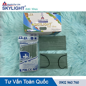 Khẩu trang y tế Skylight 4 lớp mẫu mới - Hộp 50 cái