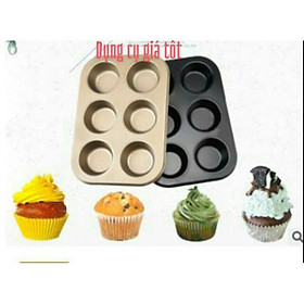 Mua Khuôn cupcake 6 ô chống dính