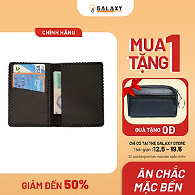 Ví Bóp Nữ Nhỏ Handmade Da Bò Thật Galaxy Store GVM03NU
