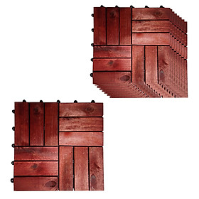 Thùng ván gỗ lót sàn ban công (10 vỉ)