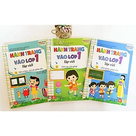 Bộ 3 cuốn hành trang vào lớp 1 tập viêt - dành cho bé 5-6 tuổi ( 3 tập)
