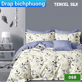  Bộ drap gối Tencel vải Hàn Quốc , đỉnh cao mát , mềm mại { drap và 3 áo gối