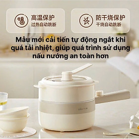 Mua Nồi Điện Đa Năng 1.6L BEAR DRG-F16Q2 (MC-4H16F) | 800W  Màu Trắng - Hàng Chính Hãng