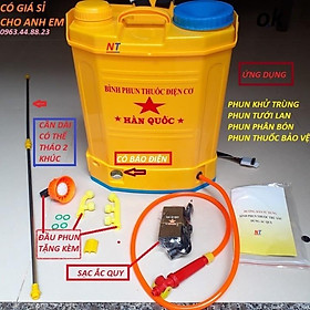 Mua Bình Xịt Điện phun thuốc khử trùng  phun thuốc trừ sâu HÀN QUỐC