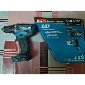 MÁY KHOAN VÀ VẶN VÍT DÙNG PIN (18V) 36/62NM MAKITA DDF482Z (KHÔNG KÈM PIN VÀ ĐẾ SẠC) - HÀNG CHÍNH HÃNG