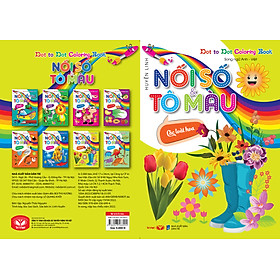 Nối số và tô màu - dot to dot coloring book