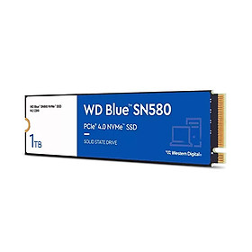 Mua Ổ cứng SSD WD Blue SN580 1TB NVMe PCIe Gen4 x4 ( WDS100T3B0E ) - Hàng Chính Hãng