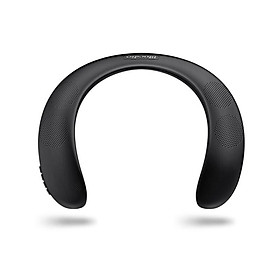 Hình ảnh Review Loa đeo cổ bluetooth 5.0 không dây, rảnh tay ôm vừa vặn cổ và đường cong vai, tạo cảm giác thoải mái