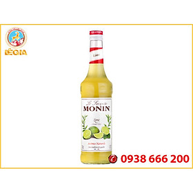 Siro MONIN Chanh 700ml MONIN LEMON SYRUP