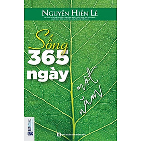 Sống 365 ngày 1 năm - nguyễn hiến lê
