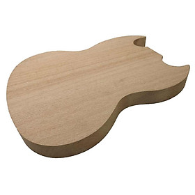 Guitar Body Semi-Hollow Body DIY Handcraft  for SG Guitar