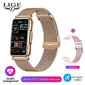 Lige New Sports Smart Watch Watch Women Chức năng sinh lý Nhắc