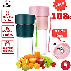 Mua Máy Xay Sinh Tố - Máy Xay Hoa Quả Cầm Tay Mini Portable JB Mẫu Mới 2021