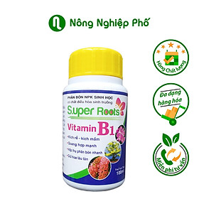 Mua Phân bón NPK sinh học Super Roots Vitamin B1 100ml - có chất điều hòa sinh trưởng | Chuyên dùng hoa lan  hoa hồng  hoa mai  bonsai và cây trồng