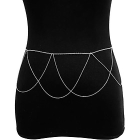 Thắt lưng dạng xích thả cánh tua rua siêu tôn dáng