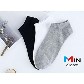50K- Tất ( Vớ ) Cổ Ngắn trơn unisex