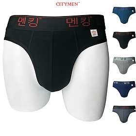 Combo 4 Quần Lót Nam hiệu CITYMEN vải cotton co giãn 4 chiều lưng Hàn Quốc cao cấp màu ngẫu nhiên, đồ lót - LMTK-HANAC