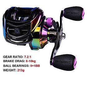 Máy Câu Lure Ngang Proberos Ánh Tím Máy Câu Cá Máy Câu Ngang, Đồ Câu Lure AnhNamFishing