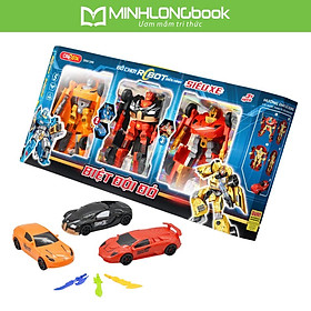 Đồ Chơi DUKA: Robot Biến Hình Siêu Xe - Biệt Đội Đỏ - DK81398