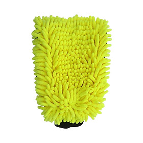 Car Wash ,  Free Machine Washable Cleaning Tool Soft Thick Microfiber Absorbent Washing Glove, for Motorcycles Automotives Cars