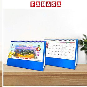 Lịch Bàn Chữ A 2026 - Du Lịch Việt Nam - Văn Khoa