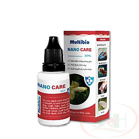 Trị nấm khuẩn Multibio Nano Care xử lý đốm trắng nhiễm khuẩn cá tép thủy sinh