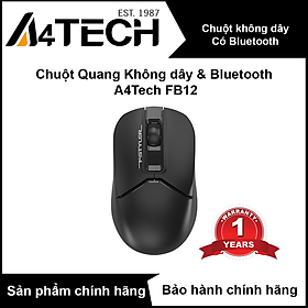 Mua Chuột quang không dây 2.4Ghz & Bluetooth A4TECH FB12 Hàng Chính Hãng