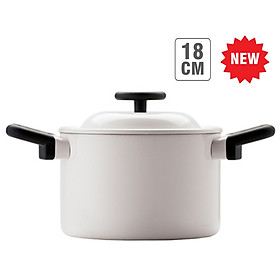 Nồi Decor Lock&Lock LDE1182IH (18cm) - Màu Ivory