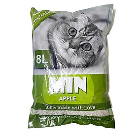 1 tải Cát MIN 8L - Cát vệ sinh cho mèo MIN 8L xuất sứ Nhật Bản Công Anh Pet Shop