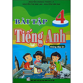 Bài Tập Tiếng Anh 4 (Không Đáp Án)