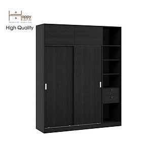 Mua  Happy Home Furniture  ELEGANT  Tủ quần áo cửa lùa 1m8x2m2   180cm x 54cm x 220cm ( DxRxC)  TCL_006