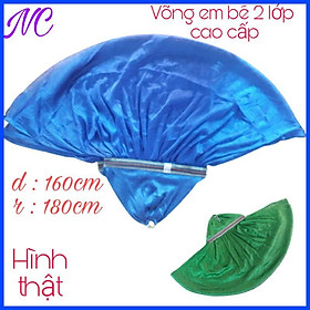 Mua Võng Lưới Cán Thép 2 Lớp Cho Bé Chất Vải Dày Dài 160cm Phù Hợp Cho Khung Em Bé