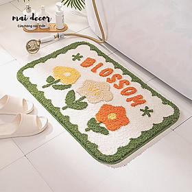 Mua Thảm Decor  Thảm Chùi Chân Lông Cừu 3D Dễ Thương  Thảm Nhà Bếp Phòng Tắm Mềm Mịn Thấm Hút Chống Trơn Trượt