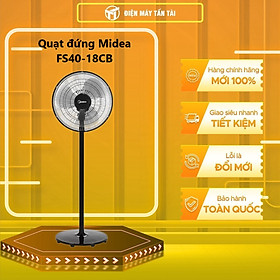 Mua Quạt Điện Midea FS40-18CB 50W Đen - Hàng Chính Hãng