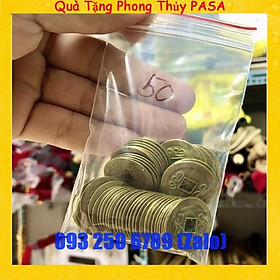 Mua Đồng xu phong thuỷ  COMBOO 50 đồng tiền xu ngũ đế