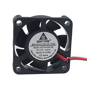 Gdstime 1 Pieces 40x40x1mm 11V Small Micro Axial Flow 4cm Brushless DC Cooling Fan 40mm x 1mm 401 1pin 1.0