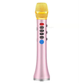 Giá ưu đãi Micro karaoke di động L-898 20W Micro karaoke gia đình hỗ trợ một đổi hai