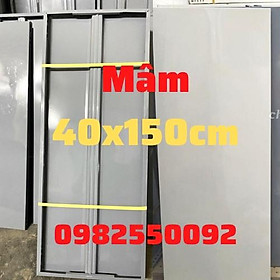Mua mâm V lỗ 40x150cm mâm kệ sắt V lỗ