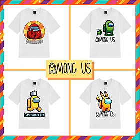 Áo Thun Among Us Unisex Tay Lỡ Cotton Co Dãn 4 Chiều GONSTORE AU01-04